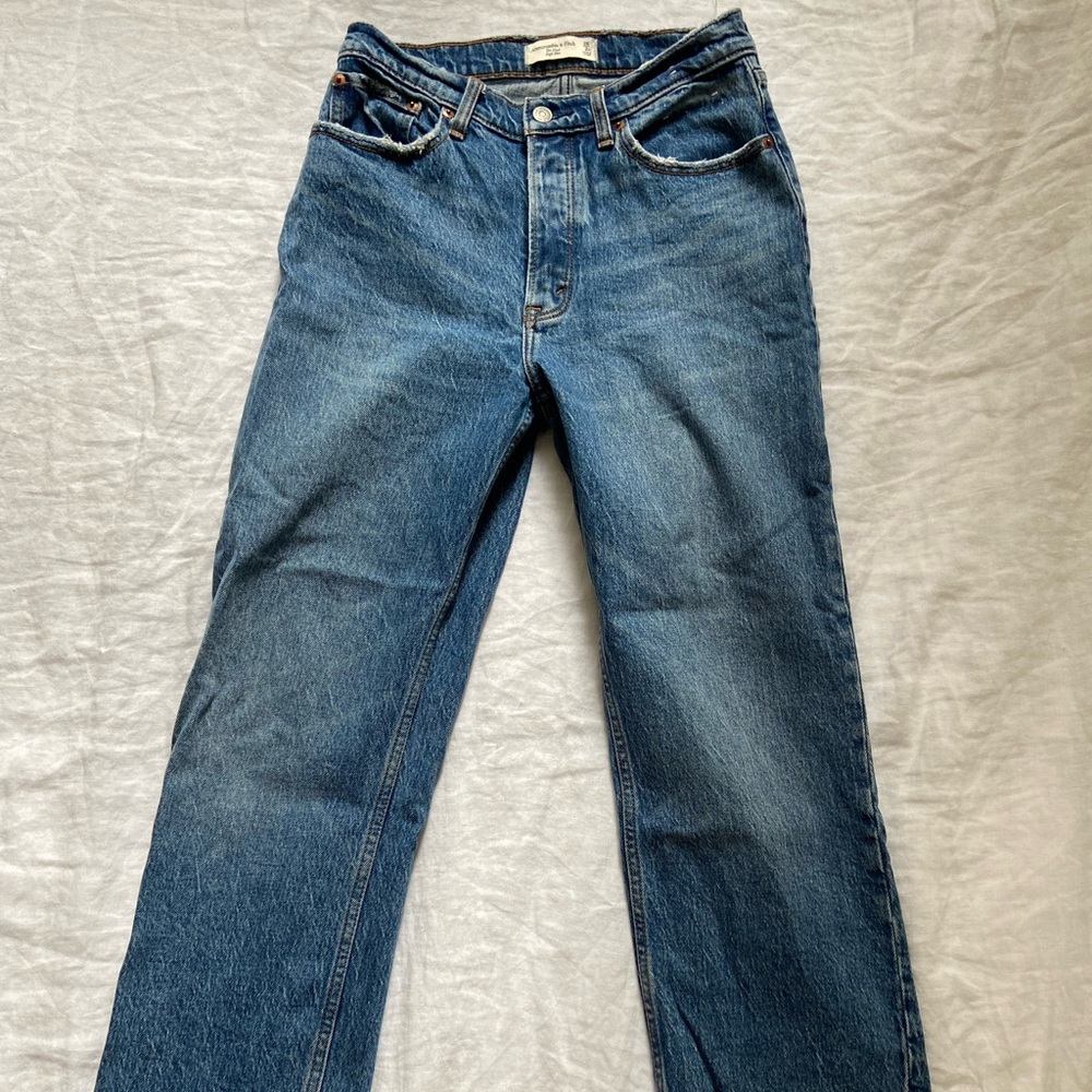 Abercrombie the dad high rise jeans